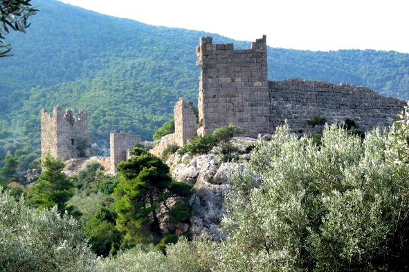 Ancient Fortress of Aigosthena Greek Castles