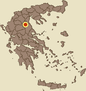 τοποθεσία κάστρου Greek Map