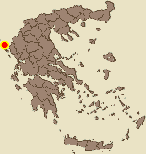 location of the castle Greek Map