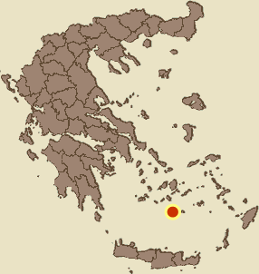 τοποθεσία κάστρου Greek Map