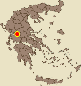 τοποθεσία κάστρου Greek Map