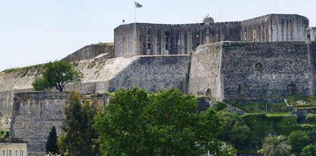 The new fortress of Corfu