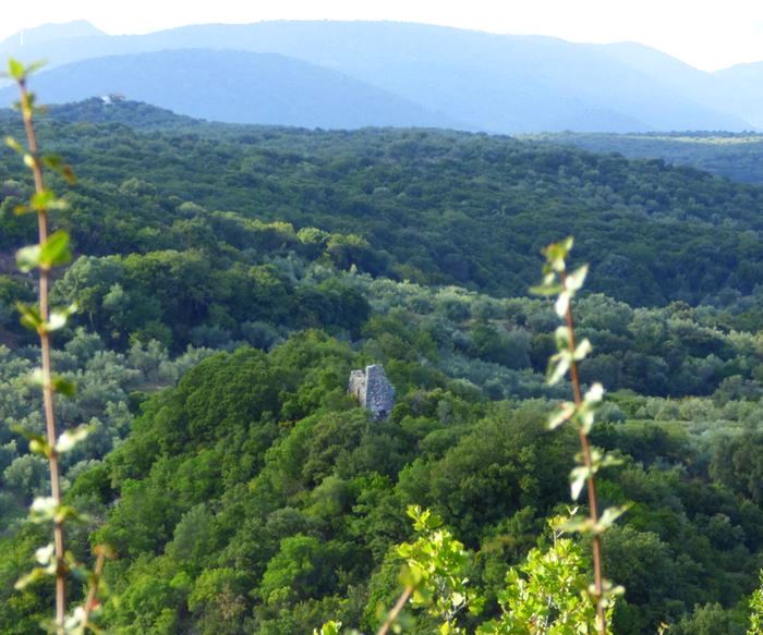 view from SE (Profitis Elias)-photo by Y.Costopoulos, 2019