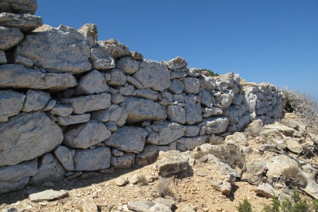 details of the wall