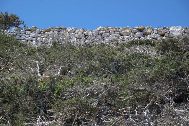 hiking -  view of the wall