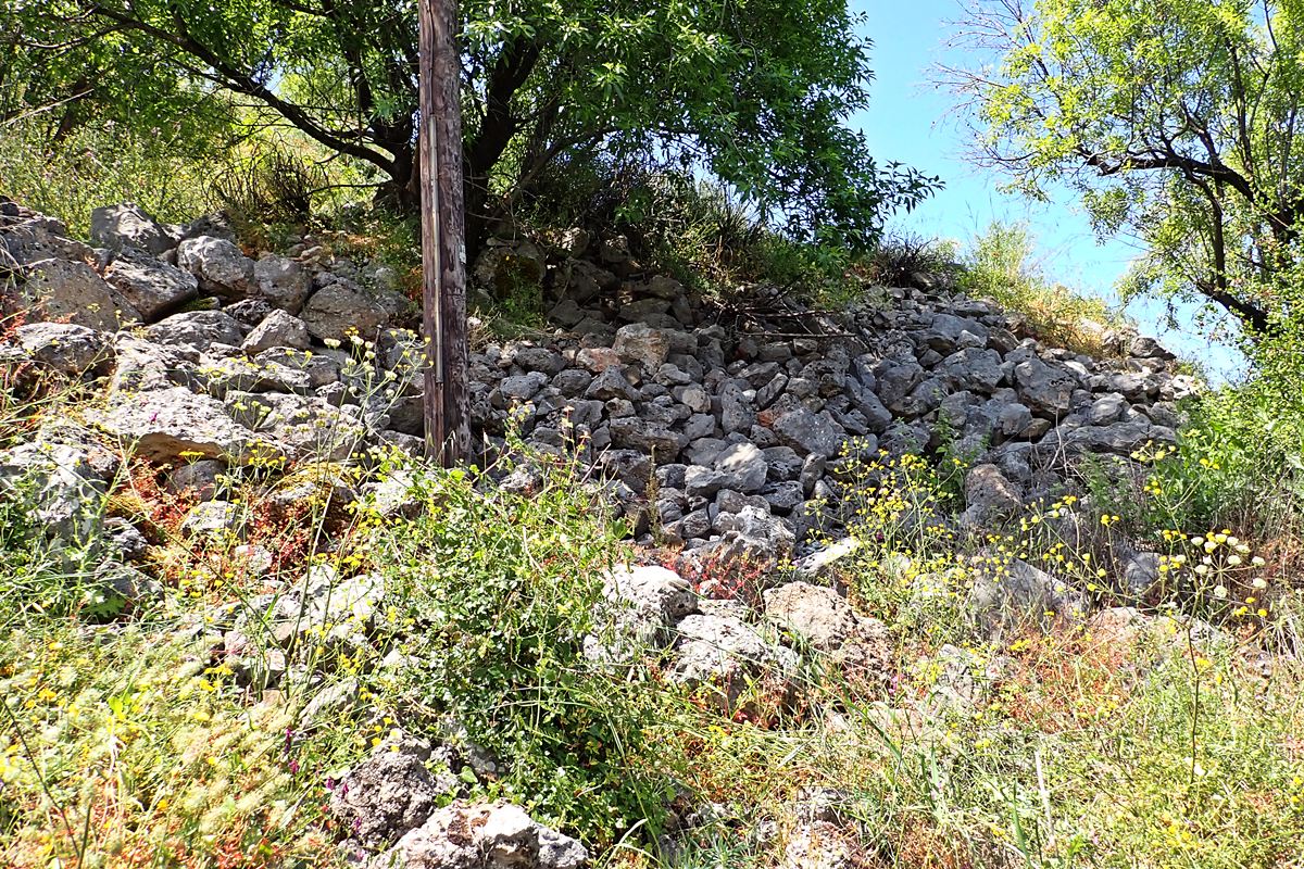 ruins of a building in the north side of the hill