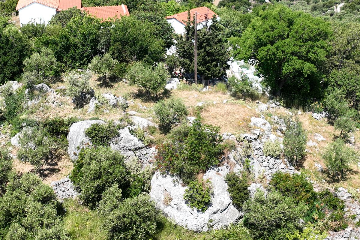 aerial view of SE side of the castle