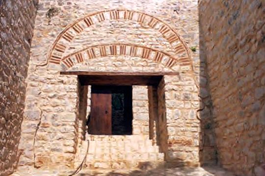 the  gate of the castle of Kassiopi