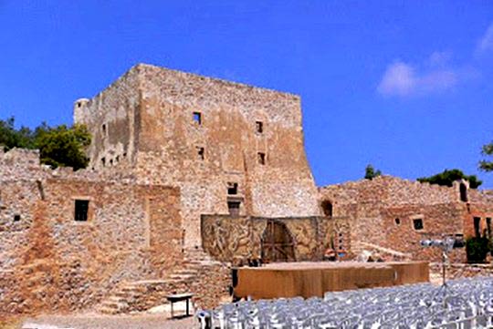 Kazarma Fortress in Lassithi, Greece