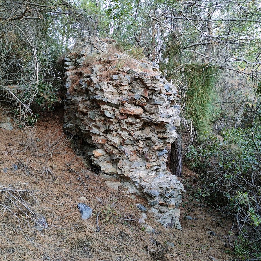part of the south wall