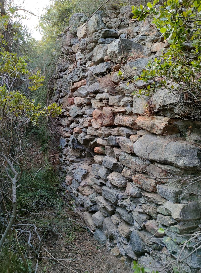part of the west wall