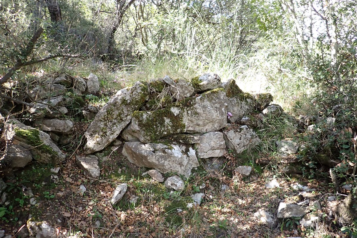 internal “terrace” wall of the castle