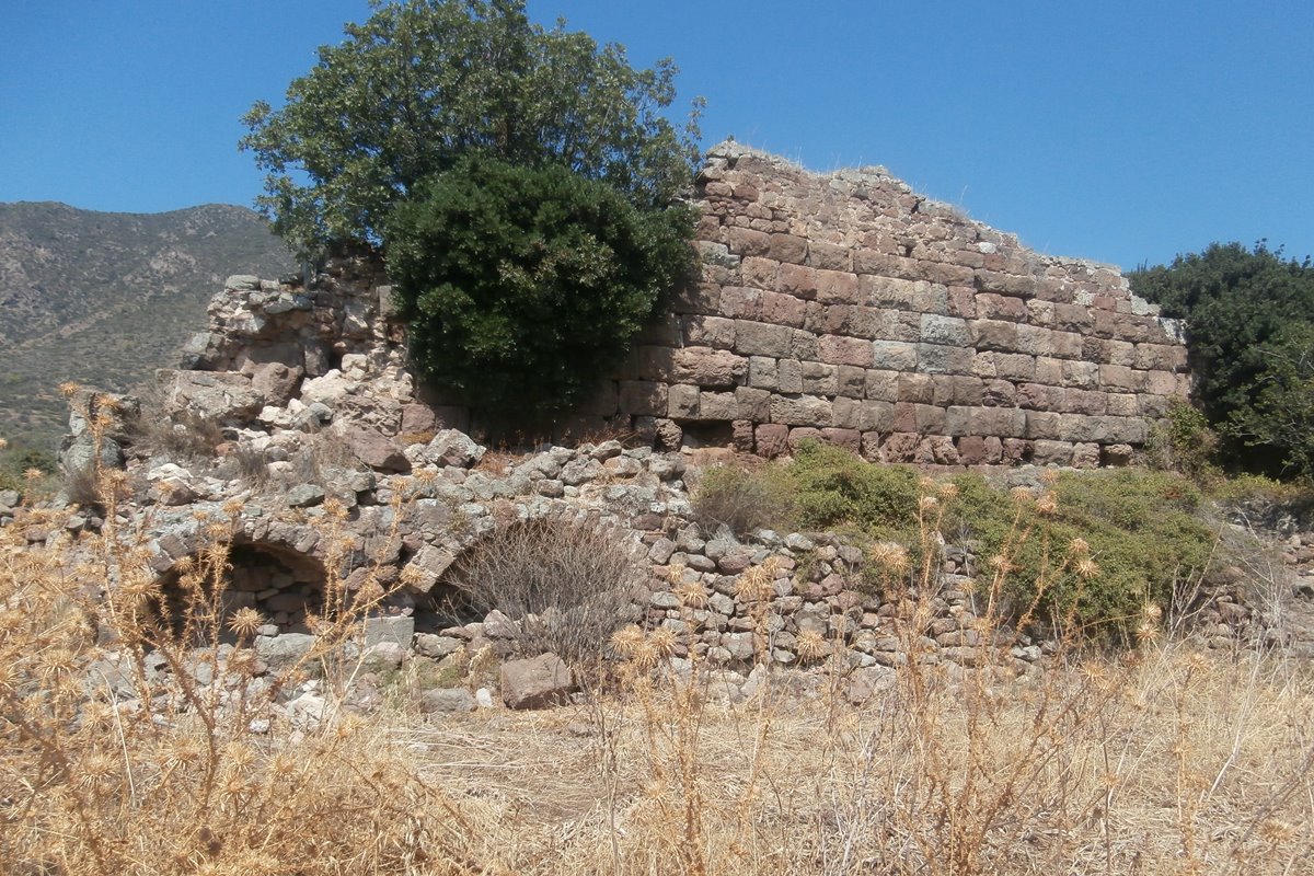 vaulted byzantine stuctures, perhaps cisterns