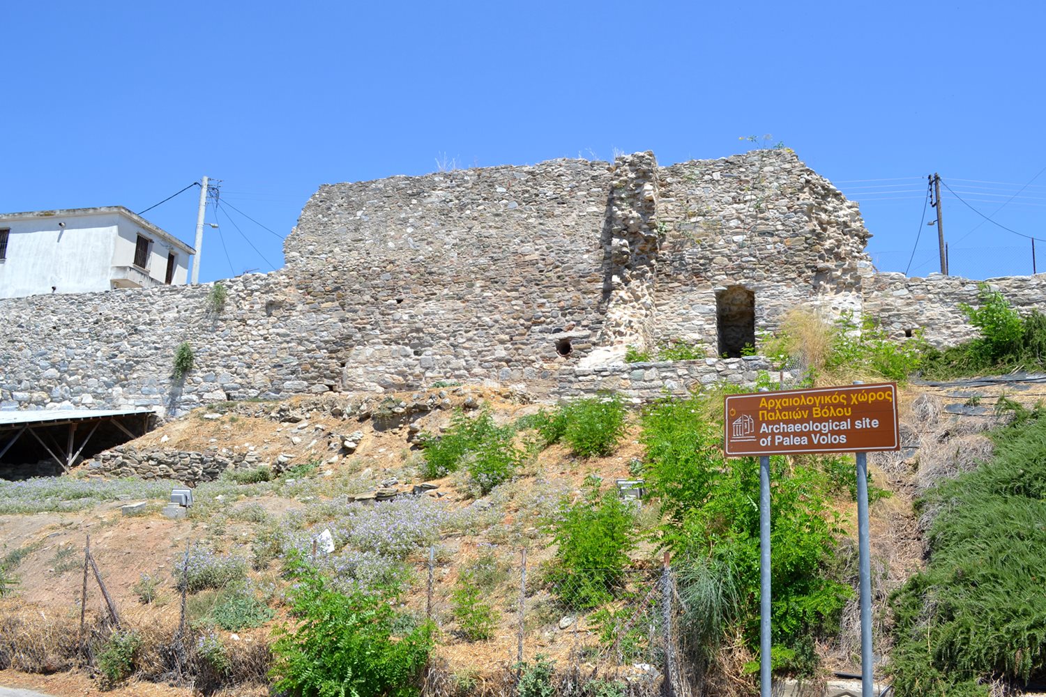 western side, photo Kastrologos, July 2020