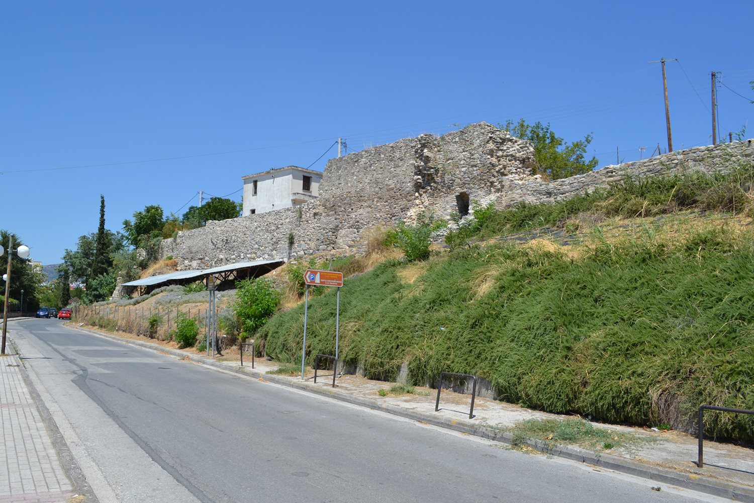 all the western side,  Kastrologos, July 2020