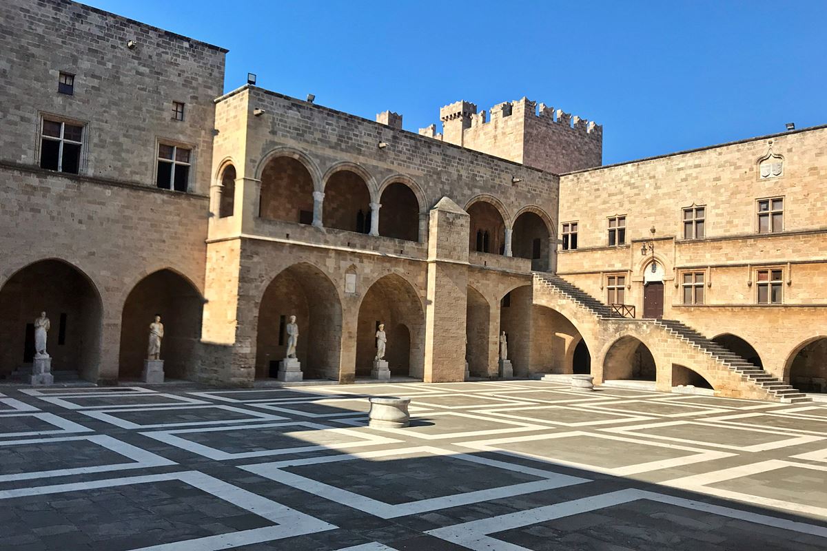 Rhodes Palace - Palace of the Grand Master of the Knights of Rhodes by  Drony Official