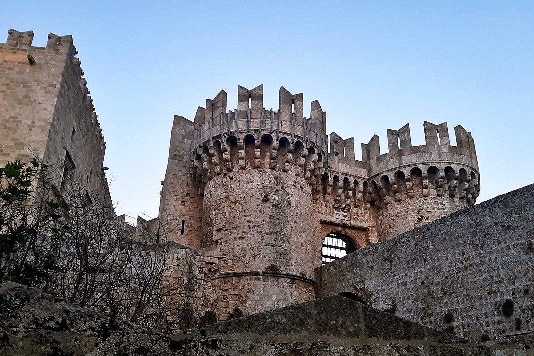 Fortress and Palace of the Grand Masters, UNESCO World Heritage Site, Rhodes  City, Rhodes, Dodecanese, Greek Islands, Greece, Europe - SuperStock