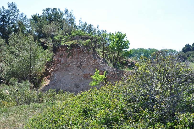 remains of a second tower (perhaps)