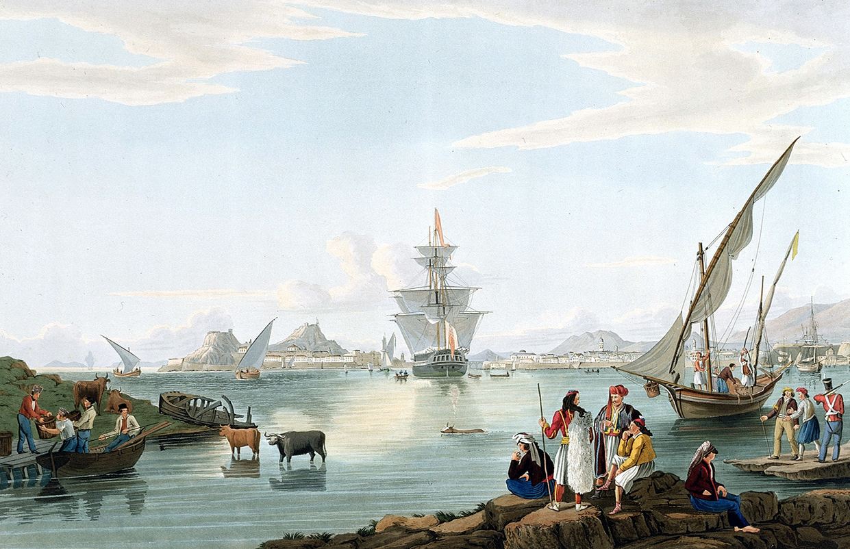 Joseph Cartwright (1789-1829)  - Corfu, from the Island of Vido