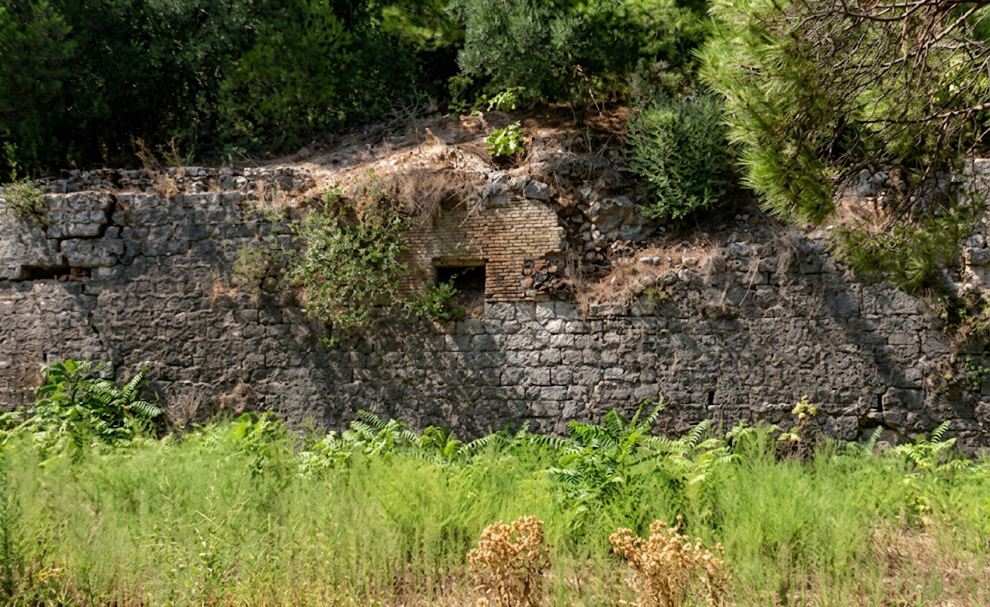 standing wall of the Schulenburg fort